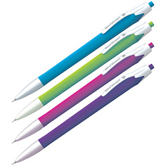 Ручка автом BERLINGO TRIANGLE 0,7мм трехграный/синий/игольчатый