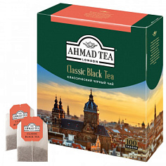 Чай черный AHMAD TEA КЛАССИЧЕСКИЙ 100 пакетиков