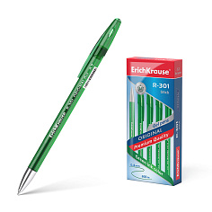 Ручка гелевая зеленая 0,4мм R-301 ERICH KRAUSE ORIGINAL GEL
