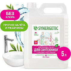 Средство для сантехники 5л жидкость SYNERGETIC Биоразлагаемое