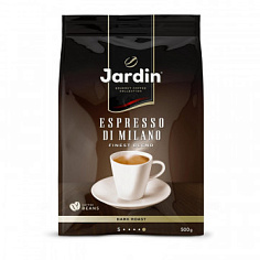 Кофе в зернах JARDIN ESPRESSO STIL LE DI MILANO 500г вакуум уп