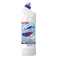 Средство для сантехники 1л гель с хлором отбеливающий DOMESTOS ЭКСПЕРТ СИЛА 7