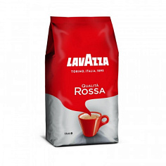 Кофе в зернах LAVAZZA QUALITA ROSSA 1000г вакуум уп