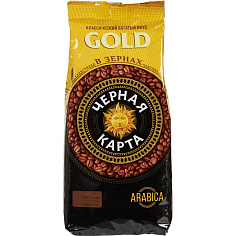 Кофе в зернах ЧЕРНАЯ КАРТА GOLD 1кг