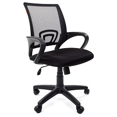 Кресло офисное VT_CH696 DW62 ткань/сетка черное