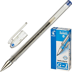 Ручка гелевая PILOT BL-G1-5Т синий