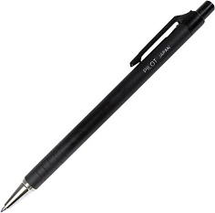 Ручка автом PILOT BPRK-10M-B 0,7мм/черный корп/синий