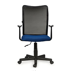 Кресло офисное BRABIX SPRING MG-307 ткань/сетка синее/черное TW
