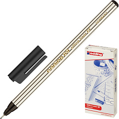 Ручка линер 0,3мм черная EDDING E-89/001