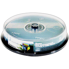 Диск CD-RW SMART TRACK 700Mb/4-12х 10шт Cake Box