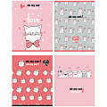 Тетрадь А5 48л клетка на скобе OH MY CAT! 8820