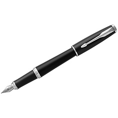 Ручка перьев PARKER URBAN CORE F309 Muted Black CT F перо нерж сталь 1931592