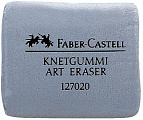 Ластик-клячка FABER-CASTELL прямоуг 40х35х10мм FC127220 серый