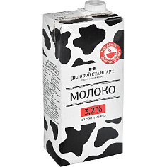 Молоко ДЕЛОВОЙ СТАНДАРТ ультрапастеризованное 3,2% 1л