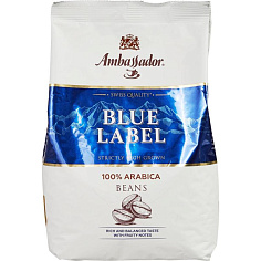 Кофе в зернах AMBASSADOR BLUE LABEL 1кг