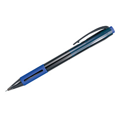 Ручка автом BERLINGO SI-400 0,7мм масл основа/иголч нак/резин упор/синий 70502