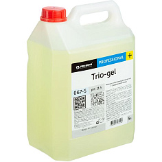 Моющее средство с дезинфицирующим и отбеливающим эффектом 5л PRO-BRITE TRIO-GEL