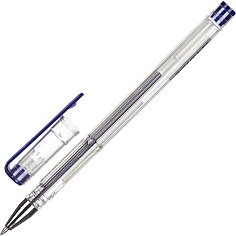 Ручка гелевая синяя 0,5мм ATTACHE