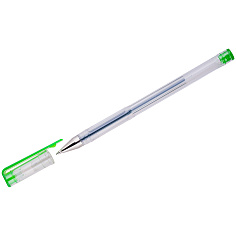 Ручка гелевая зеленая 0,4мм OFFICESPACE