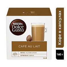 Капсулы для кофемашин NESCAFE DOLCE GUSTO CAFE AU LAUT 16 капcул