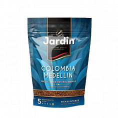 Кофе растворимый JARDIN COLOMBIA MEDELLIN 150 г сублимированный мягк уп