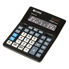 Калькулятор 14 разрядов ELEVEN CDB1401-BK настольный