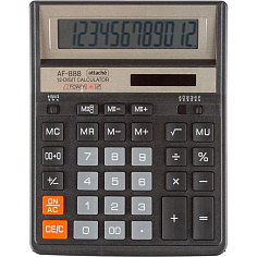 Калькулятор 12 разрядов ATTACHE  ASF-888F настольный