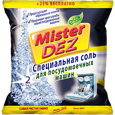 Соль для ПММ 2кг MISTER DEZ Eco-Cleaning от накипи