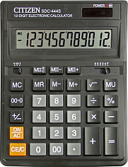 Калькулятор 12 разрядов CITIZEN SDC-444S настольный