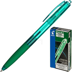 Ручка автом PILOT BPGG-8R (F) SUPER GRIP G 0,7мм/резин упор/зелен