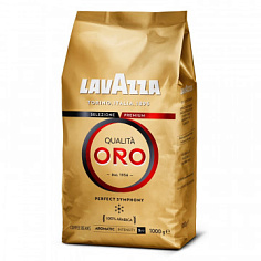 Кофе в зернах LAVAZZA QUALITA ORO 1000г вакуум уп
