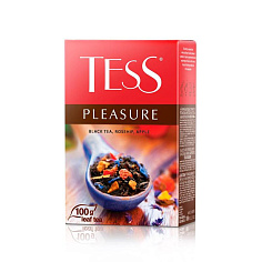 Чай черный TESS PLEASURE листовой 100гр