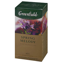 Чай черный GREENFIELD SPRING MELODY чабрец 25 пакетиков
