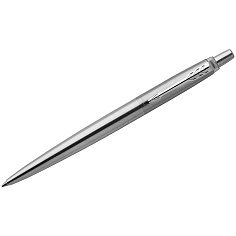Ручка автом PARKER JOTTER CORE К61 Stainless Steel CT M синий 1953170/S0705560