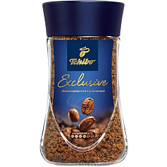 Кофе растворимый TCHIBO EXLUSIVE 95г гранулированный стекл банка