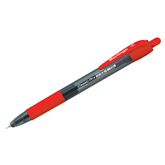 Ручка автом BERLINGO CLASSIC PRO  0,7мм резин упор/красный 70924