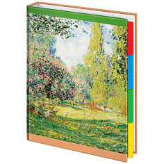 Тетрадь на кольцах А5 240л ARTSPACE ЖИВОПИСЬ.CLAUDE MONET 4разд
