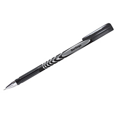 Ручка гелевая черная игол/након 0,4мм BERLINGO G-LINE
