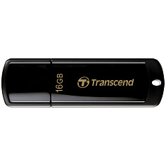 Флеш-память 16Гб USB 2.0 TRANSCEND JETFLASH 350 черный