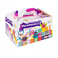Тесто д/лепки GENIO KIDS МЕГАЛЕПКА 20цв*50г с аксессуарами