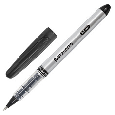 Ручка роллер 0,3мм черная BRAUBERG CONTROL