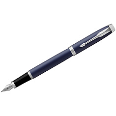 Ручка перьев PARKER IM CORE F321 Matte Blue CT перо F 1931647