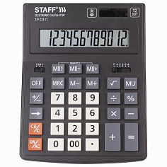 Калькулятор 12 разрядов STAFF PLUS STF-333