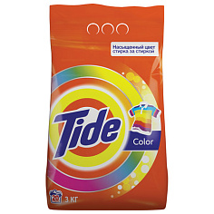 Стиральный порошок 3кг д/всех типов тканей автомат TIDE COLOR