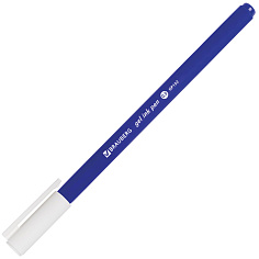 Ручка гелевая синяя 0,35мм BRAUBERG MATT GEL