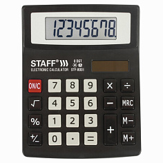 Калькулятор 8 разрядов STF-8008 настольный