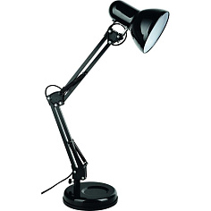 Светильник настольный на подставке ARTE LAMP A1330LT-1BK Е27 40W черный