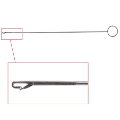 Игла для прошивки документов с кольцом d=3см длина 30см DW-001