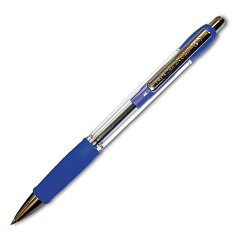 Ручка автом PILOT BPGP-20R (F) 0,7мм/резин упор/синий