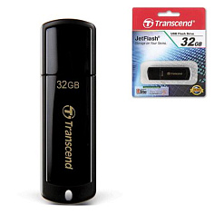 Флеш-память 32Гб USB 2.0 TRANSCEND JETFLASH 350 черный